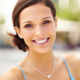 Smiling woman