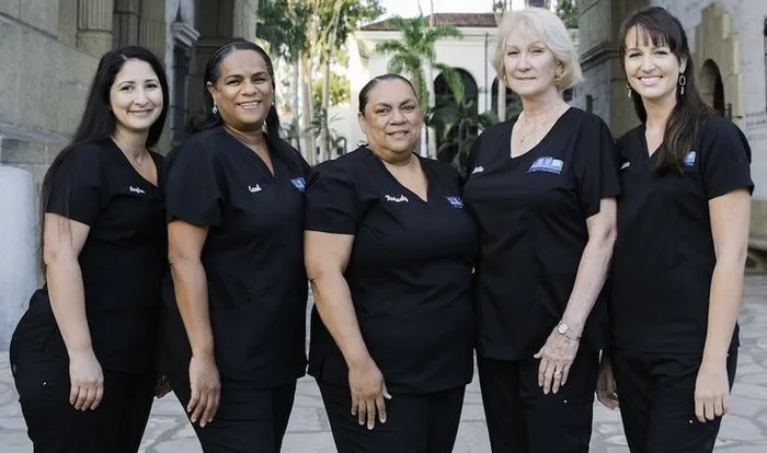Front office staff group photo